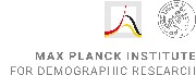 Max Planck Institute for Demographic Research (MPIDR) Logo